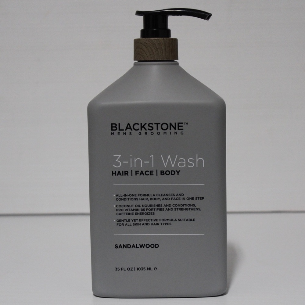 Blackstone Men's  3-IN-1 Hair, Face, Body Wash